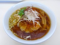 「赤いの（750円）」@中華そば ふくみみの写真