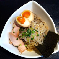 「味玉油そば（煮干し）」@つけ麺専門店 きじ亭の写真