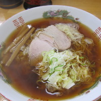 「ラーメン（中）（４５０円）」@くどうラーメンの写真