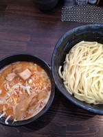 「つけ麺大盛り・(普通盛りと同額800円)」@麺や 蒼 AOIの写真