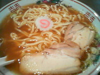 「中華そば（￥６５０）」@肉煮干中華そば さいころ ワンズモール内ラーメン劇場店の写真