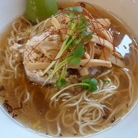 「醤油soba」@麺屋 Hulu-luの写真