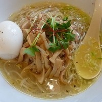 「塩soba（塩味玉トッピング）」@麺屋 Hulu-luの写真