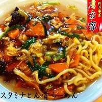 「スタミナとん骨らーめん 700円」@横浜らーめん 石六家の写真