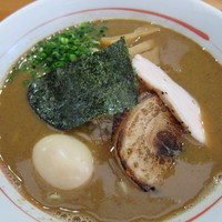 「味玉海老むじゃきそば（７５０円）」@麺屋 むじゃきの写真