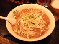 「喜多方ネギラーメン 770円」@会津喜多方ラーメン 蔵 新橋店の写真