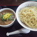 冷やおろし魚介ﾄﾝｺﾂつけ麺(小)￥780