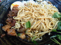 「あぶり豚そば」@ラーメン人生 JET 福島本店の写真