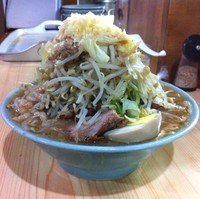 「ラーメン（￥750）」@ラーメン富士丸 明治通り都電梶原店の写真