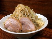 「大ラーメン　ニンニク　野菜増し」@ラーメン たすじろうの写真