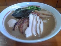 「特製海老むじゃきそば 大盛 1,100円」@麺屋 むじゃきの写真