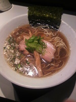 「極煮干し750円＋肉めし200円」@一汁三にぼし 裏不如帰の写真