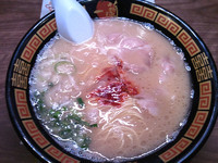 「天然とんこつラーメン(790円)」@一蘭 立川店の写真