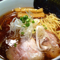 「中華ソバ+大盛り+玄米ごはん」@ソラノイロ ARTISAN NOODLESの写真