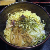 「油そば（大盛）他」@つけ麺 さとうの写真