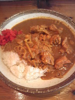 「スパイシーチキンカレー 500円」@焼き鳥ことぶきの写真