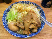 「らーめん中盛(600円)+煮玉子(100円)」@らーめん きじとらの写真