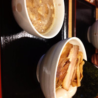 「特製つけ麺+味玉」@麺家 一鶴の写真