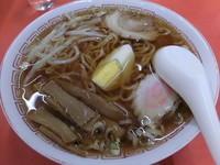 「ラーメン（430円）」@中華キラクの写真