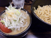 「味噌つけめん(野菜マシ)」@麺処 花田 上野店の写真