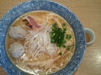 「Rising ニボやん AYU￥780(中盛)+￥50」@麺屋 一燈の写真