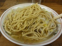 「ラーメン小　700円　ニンニク　アブラ」@ラーメン二郎 品川店の写真