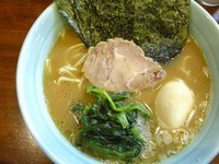 「のりたまラーメン（油少なめ味濃いめ）」@横浜家系ラーメン 家家家 飯田橋店の写真