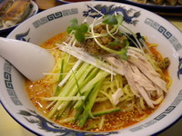 「冷し坦々麺 890円」@手作り餃子ラーメン まる長の写真