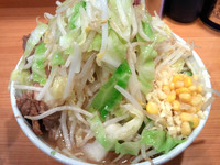 「プチ二郎(650円)」@ラーメン二郎 八王子野猿街道店2の写真