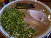 「ラーメンカタメ替え玉カタメ」@とんこつラーメン一真軒の写真
