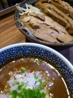 「カレーつけめんミニ(野菜少なめ)720+豚100」@ラーメン燈郎の写真