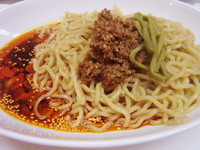 「汁なし担々麺（ものすごく辛く）680円」@麺や金時の写真