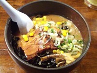 「味噌ブラック(太麺)」@らーめんBUBUの写真