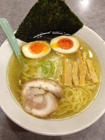 「こはく味玉」@麺屋はる分店 つながり食堂の写真