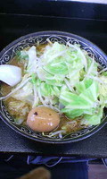 「ラーメン（200g 600円）」@らあめん 空品の写真
