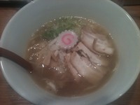 「【限定】濃厚煮干しそば・並（750円）」@月と鼈の写真