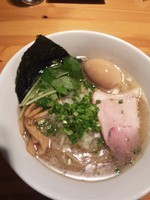 「和牛蕎麦 塩(大盛+味たま)900円」@麺や 虎ノ道の写真