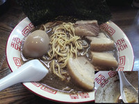 「【夜限定】好則中華そば（玉葱抜き）＋味玉、750円＋100円」@中華ソバ 伊吹の写真