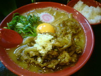 「味噌肉玉そば」@肉玉そば おとど 亀有店の写真