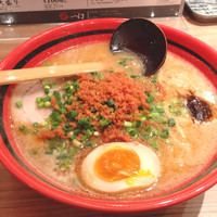 「えび味噌(太麺・あじわい)¥750」@えびそば一幻 新千歳空港店の写真