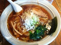 「醤油そば・大盛サービス　（700円）」@らーめん 汐そば屋の写真