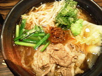 「汁そば（醤油）」@吉祥吉 さんちか麺ロード店の写真