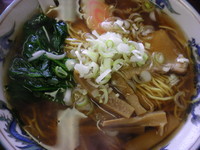 「ラーメン（６００円）」@ひさご亭 大野店の写真