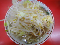 「ミニラーメン（にんにく）６００円」@ラーメン二郎 大宮店の写真