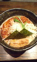 「海老出汁味噌ラーメン（限定） 850円」@麺や 蒼 AOIの写真