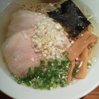 「塩支那そば(低温)￥６５０」@喜元門 本店の写真