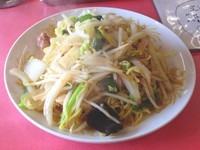 「上海ヤキソバ(大盛)」@天安の写真