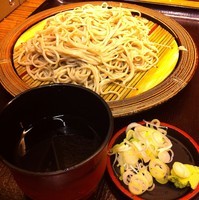 「石臼挽きもりそば（￥290）」@そば新 蒲田西口店の写真