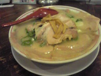 「チャーシュ－麺」@中華そば 高安の写真