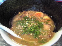 「魚介とんこつ￥800」@さんじの写真